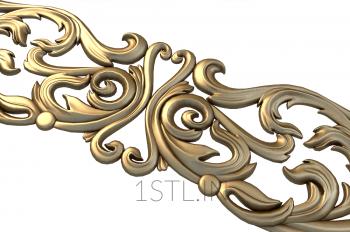 Horisontal panel (PG_0245) 3D model for CNC machine